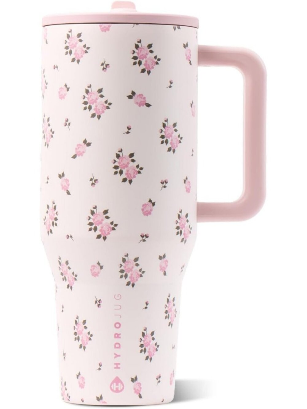 Insulated 40oz Tumbler with Handle & Straw - Perfect for Travel & Hydration
